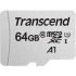 Transcend 64GB MicroSDXC/SDHC 300S Class 10 Memory Card (TS64GUSD300S)